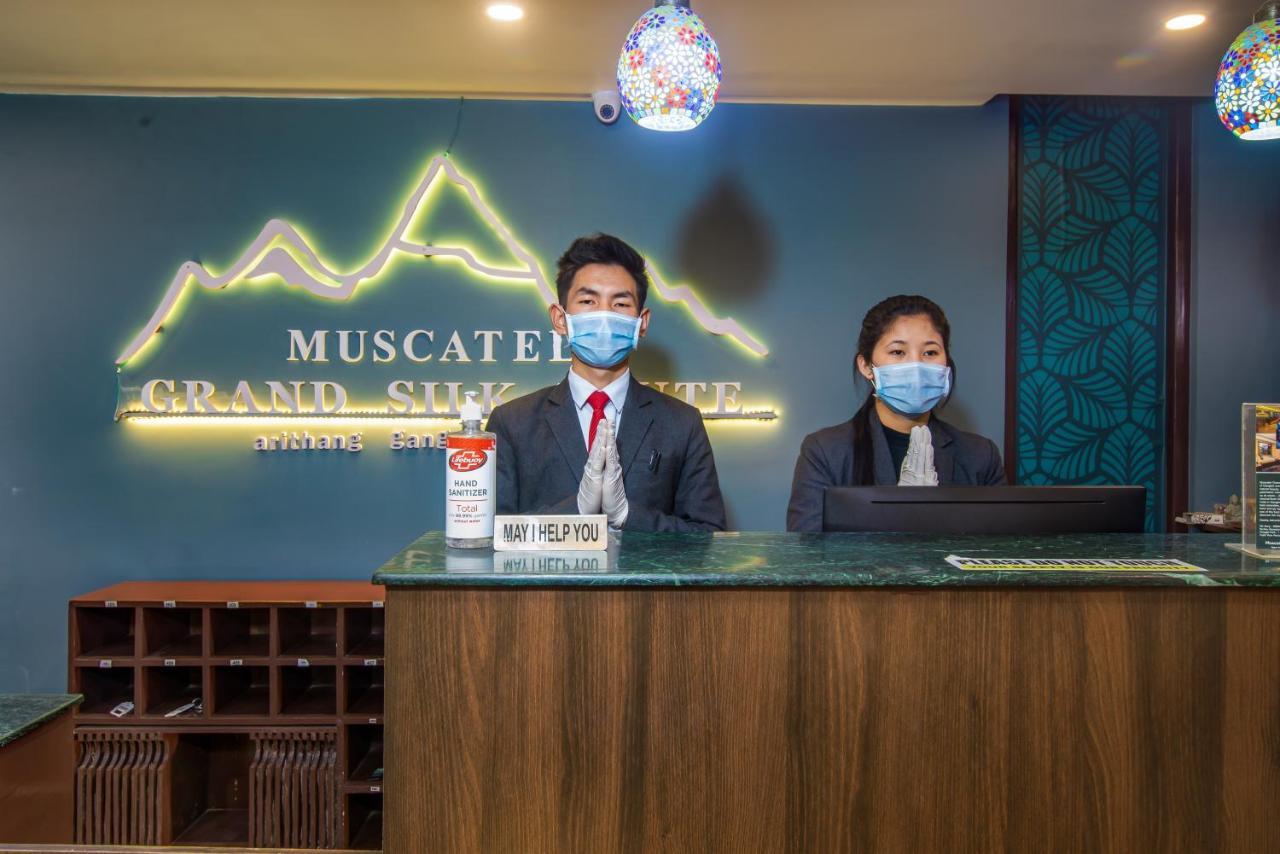 Muscatel Grand Silkroute - 300 Mts From Mg Marg Gangtok Buitenkant foto